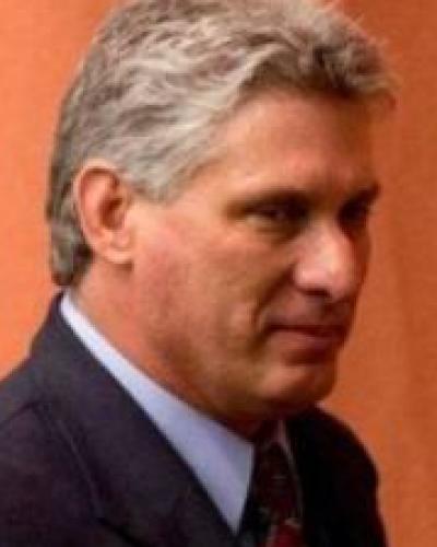 Cuban First Vice President Miguel Díaz-Canel